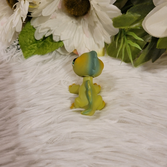 2/$10 Littlest Pet Shop Authentic LPS #254 Green Iguana Lizard Green Eyes - Picture 6 of 12